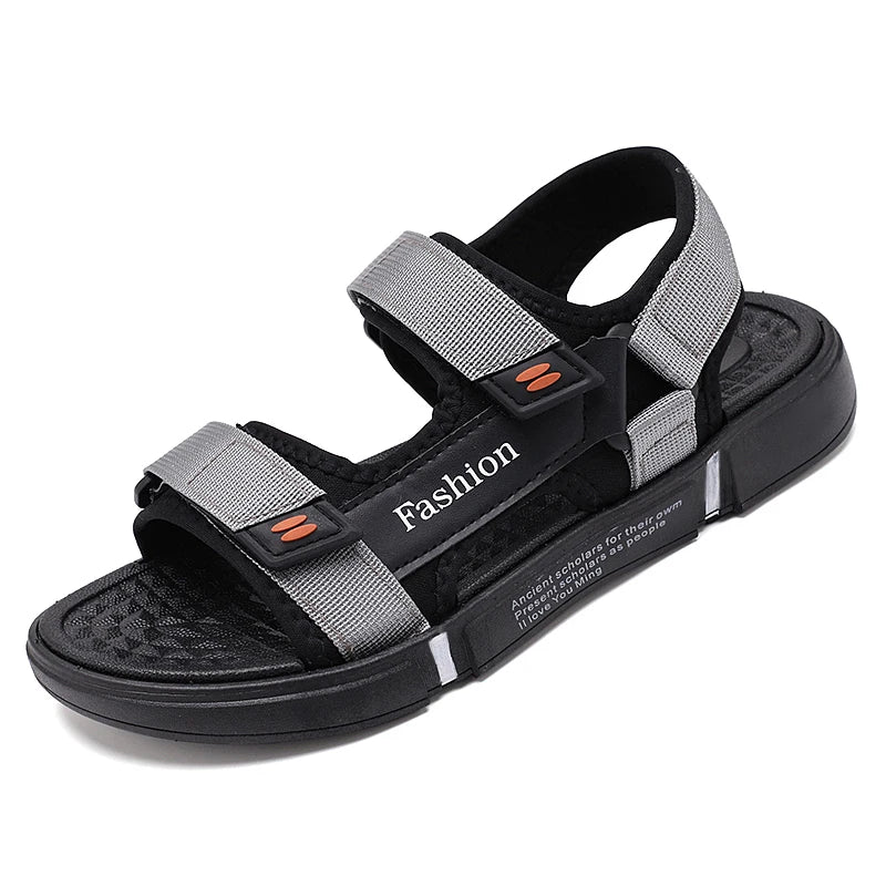 Men Sandals Summer Leisure Beach Holiday Sandals Men Shoes New Outdoor Sneakers Male Retro Comfortable Casual Sandals Men