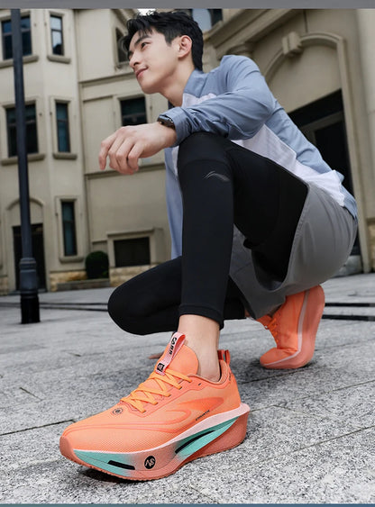 Running Shoes Carbon Board Speciality Sports Marathon Men Breathable Lightweight Women's Comfortable Athletic Chunta Sneakers