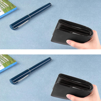 Personality Short Rfid Leather Men Wallets Carbon Fiber Slim Card Holder Wallet Black Minimalist Wallet for Men Father Day Gifts