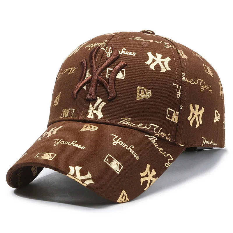 Men Women Baseball Cap Summer Cotton Hat for Outdoor Sports MY Embroidery Snapback Hip-Hop Cap Casual Gorra Hombre Visor Dad Hat