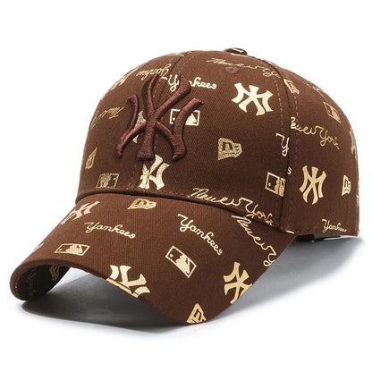 Men Women Baseball Cap Summer Cotton Hat for Outdoor Sports MY Embroidery Snapback Hip-Hop Cap Casual Gorra Hombre Visor Dad Hat