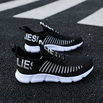 Summer Men Sneakers Lightweight Breathable Mesh Outdoor Casual Shoes Fashionable Tennis Training Shoes Men's Free Shipping