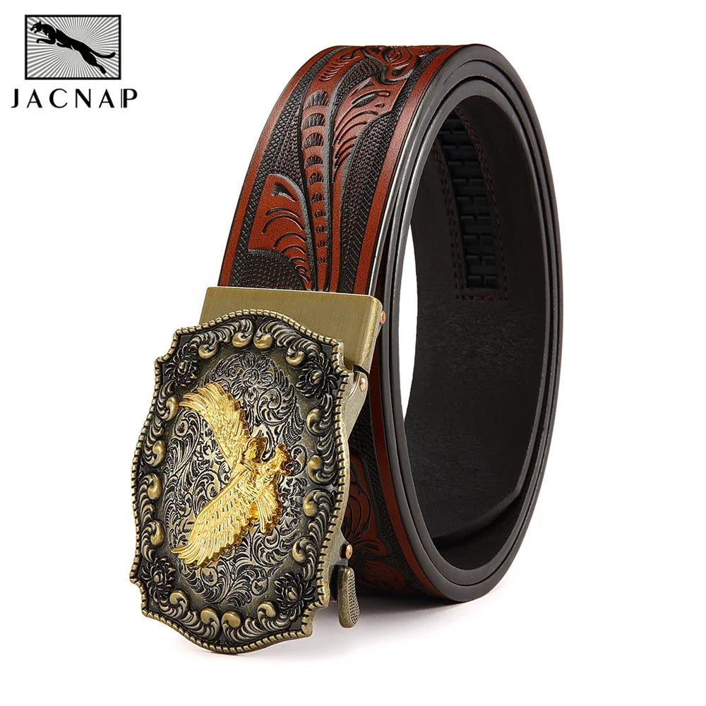 Men's Casual Style Belt PU Leather Belt Main Body Metal Buckle Belt Smooth Buckle Belt High-quality Male Belt 3.8cm