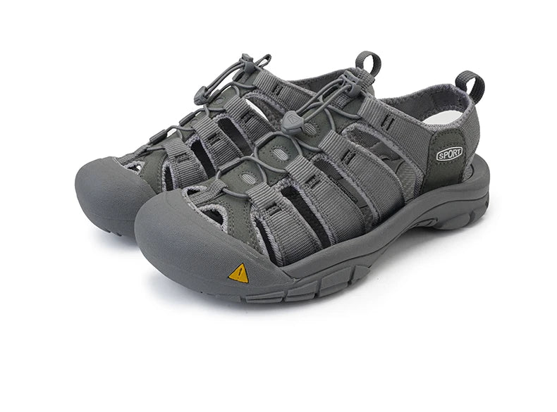 Fashion Men's Casual Mesh Outdoor Beach Sandals Light Breathable Shoe for Men Anti-slip Waterproof Sandal Man Comfortable Shoes