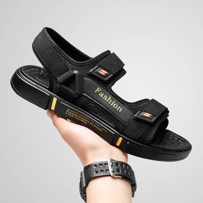 Men Sandals Summer Leisure Beach Holiday Sandals Men Shoes New Outdoor Sneakers Male Retro Comfortable Casual Sandals Men