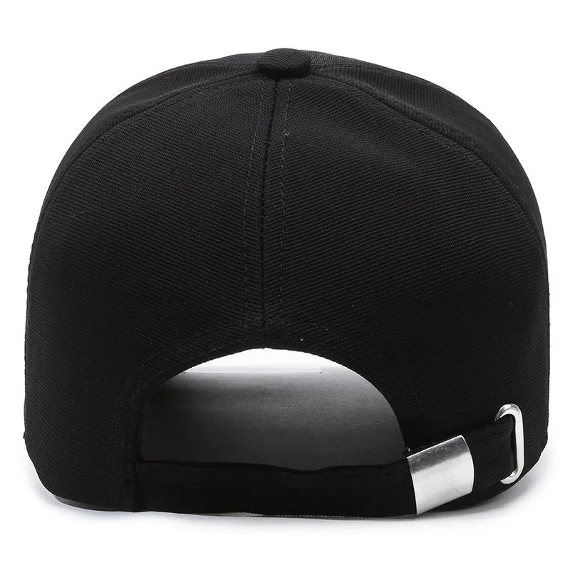 Fashionable letter R embroidered baseball cap for men and women, hip-hop trend for spring, summer, autumn, outdoor adjustable ca