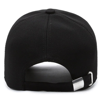 Fashionable letter R embroidered baseball cap for men and women, hip-hop trend for spring, summer, autumn, outdoor adjustable ca