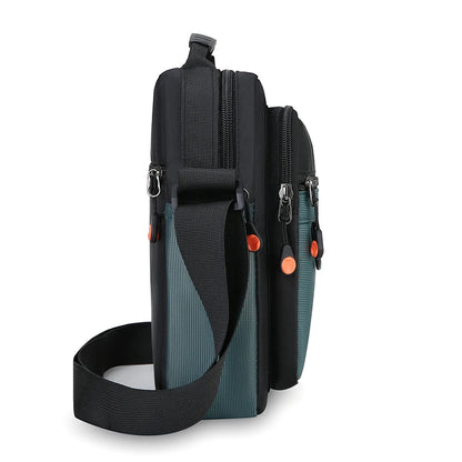 3 Layers Design Men's Small Bag Lightweight Oxford Men's Pouch Crossbody Bags For Man Fashion Casual Men's Handbag ShoulderBag