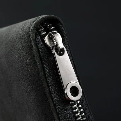 Supernatural Multifunctional Card Bag 11 Cards Slot Credit Card Holder Anti Demagnetization Wallets Cover Zipper Wallet for Men