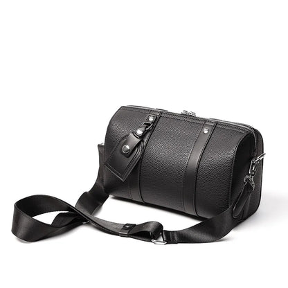 2026 Fashion Pillow Crossbody Bag Men Luxury Brand Men's Crossbody Bags Large Capacity Handbag Plaid Sling Shoulder Bag Male