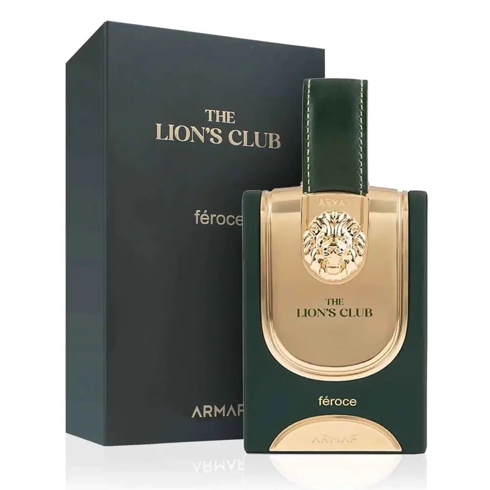 Armaf the Lion’S Club Feroce – Aromatic, Spicy, Oud – Eau De Parfum Spray Long-Lasting Fragrance for Men, 3.4 Ounce / 100 ml