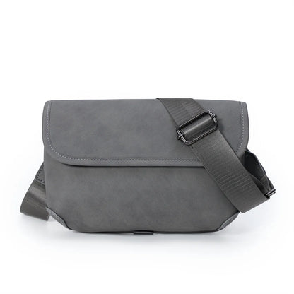 Casual Fashion Crossbody Bag Men Flap Shoulder Bag Vintage Design Shoulder Messenger Bags Unisex Mobile Phone Sling Handbags