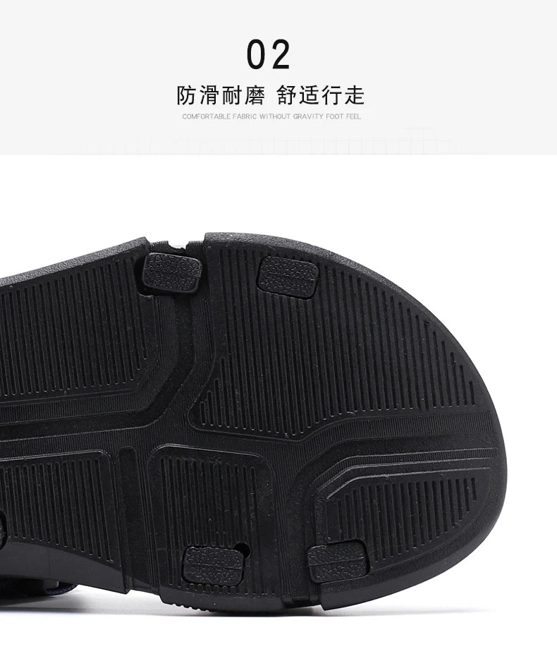 Men Sandals Summer Leisure Beach Holiday Sandals Men Shoes New Outdoor Sneakers Male Retro Comfortable Casual Sandals Men