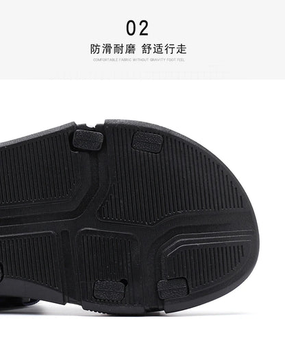 Men Sandals Summer Leisure Beach Holiday Sandals Men Shoes New Outdoor Sneakers Male Retro Comfortable Casual Sandals Men