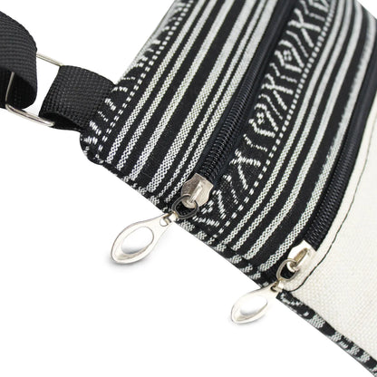 Bohemian-style Moth Unisex Crossbody Bag Adjustable Strap Men's Crossbody Bag Women's Outdoor Shoulder Bag