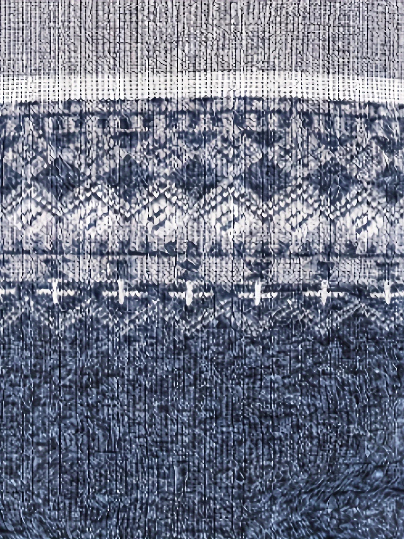 Men's Zip Up Fair Isle Cardigan Sweater Warm Knit Jacquard Stand Collar Casual Winter Pullover with Thermal Lining
