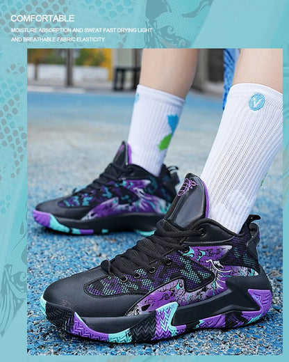 New Men Fashion Sports Shoes Basketball  Anti slip Breath Shoes Training comfort Athletic Sneakers Outdoor Walking Shoes Zapatos