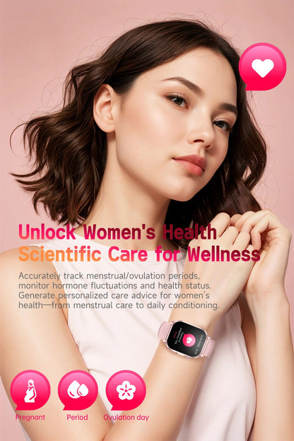 2026 Top Nursing Grade ECG+PPG Smart Watch Men Accurate Blood Pressure Lipids Uric Acid 2.0-inch AMOLED Screen HD Call Watch Men