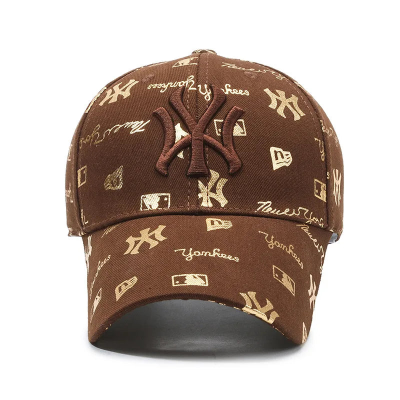 Men Women Baseball Cap Summer Cotton Hat for Outdoor Sports MY Embroidery Snapback Hip-Hop Cap Casual Gorra Hombre Visor Dad Hat