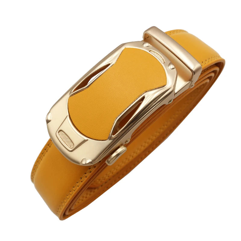 Women man Genuine Leather Belt For Female Strap Casual All-match Ladies Adjustable Belts Designer Automatic man belt buckle
