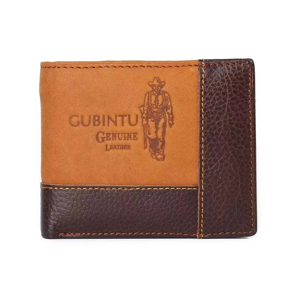 High Quality Retro Men Wallets Name Engraving Genuine Cow Leather Zipper Coin Pocket Card Holder Simple Purses For Male