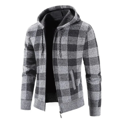 LEGIBLE 2025 Men's Sweaters Autumn Winter Wool Zipper Cardigan Sweaters Man Casual Knitwear Sweatercoat Male