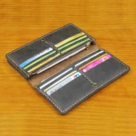 Fashion Vintage Genuine leather Wallet Men short Bifold Money Clips Leather male wallet Purse Coin Bag money Holder WC-007