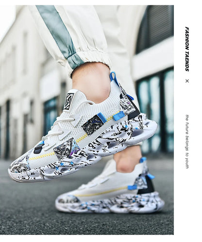 Shoes men Sneakers Male casual Mens Shoes tenis Luxury shoes Trainer Race Breathable Shoes fashion loafers running Shoes for men