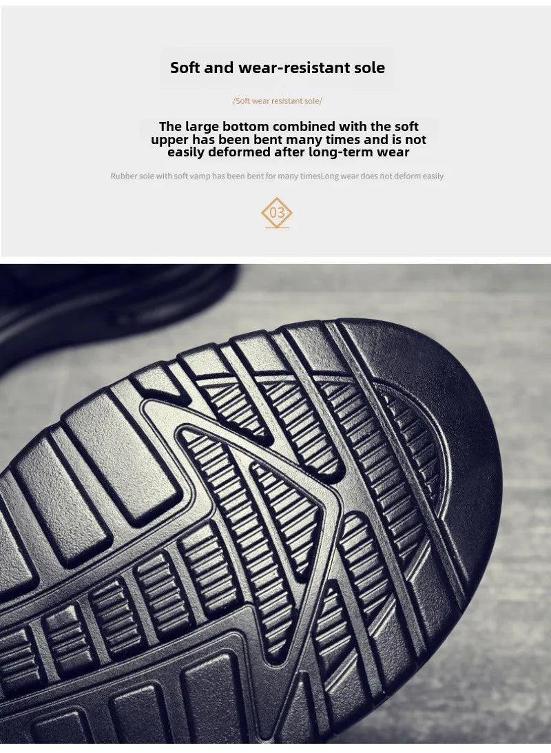High Quality Men's Sandals Designer Platform Sandals for Men Fashion Outdoor Casual Sports Sandals 2025 Summer Beach Sandalias