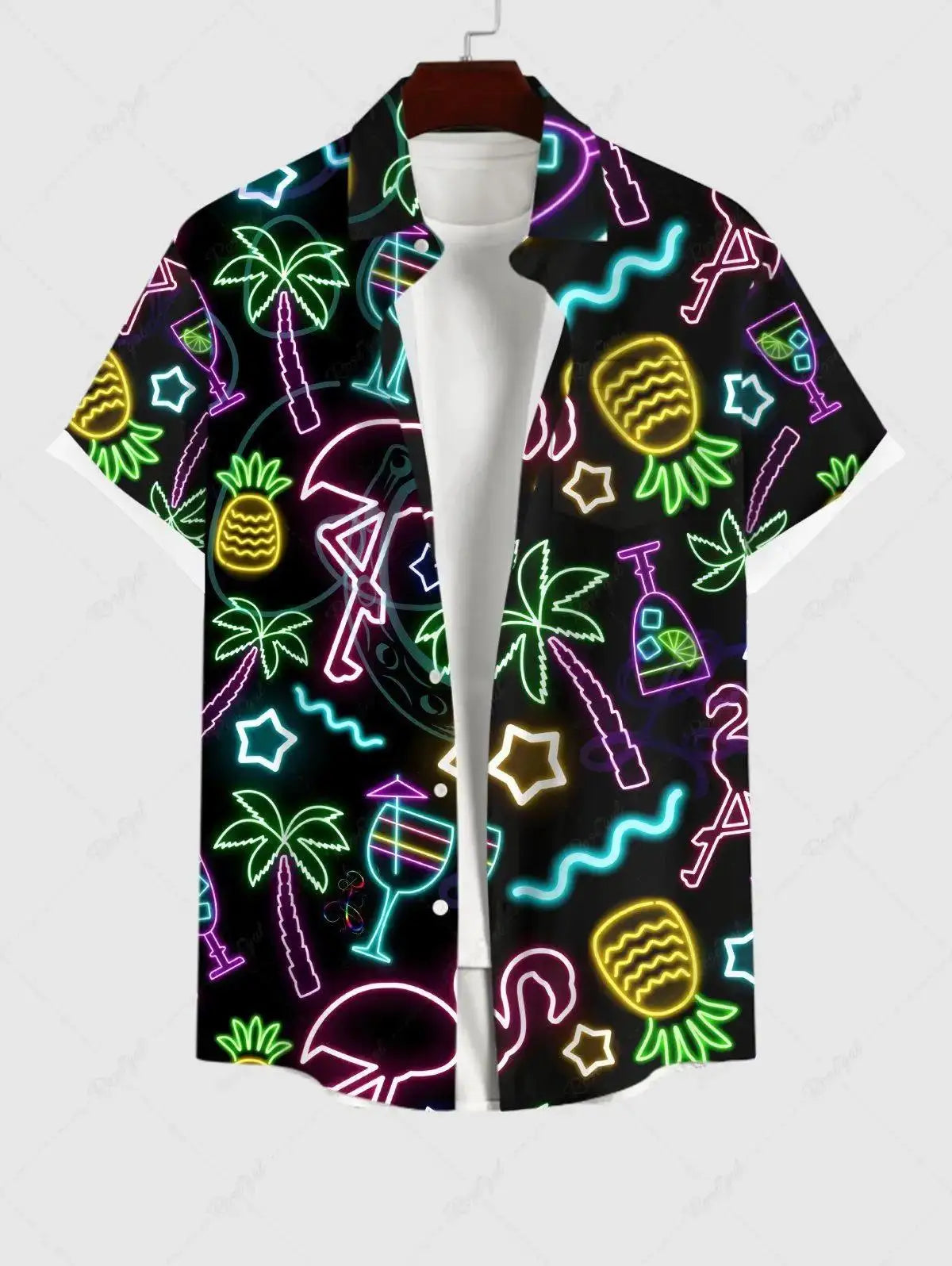 In the summer of 2026, we will add 3D printed men's shirts, Hawaiian shirts with buttons, beach vacation shirts, short-sleeved s
