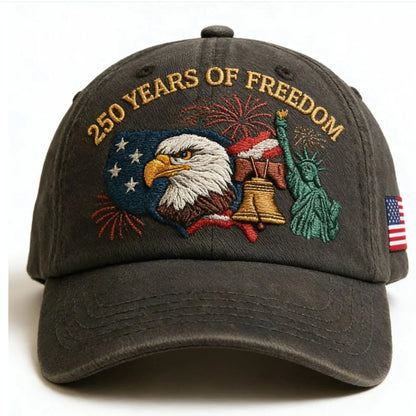 Us 250th Anniversary Cap Vintage Adjustable Baseball Cap Statue Of Liberty Hat Comfortable Patriotic Baseball Cap For Casual