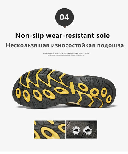 Big Size Summer Comfortable Outdoor Men's Sandals Lightweight Men Shoes For Male Casual Shoes Water Walking Soft Beach Sandals