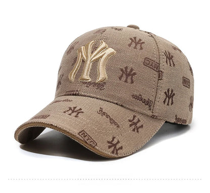 Fashion New High Quality Women Men Cap Hat Cool Lady Male MY Letters Baseball Cap Outdoor Visors Sun Cap Hat For Women Men
