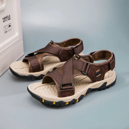 Summer Outdoor Sandals Leisure Fashion Sneakers Vacation, Beach Breathable, Wear-Resistant Hiking and Walking, Men's Sandals