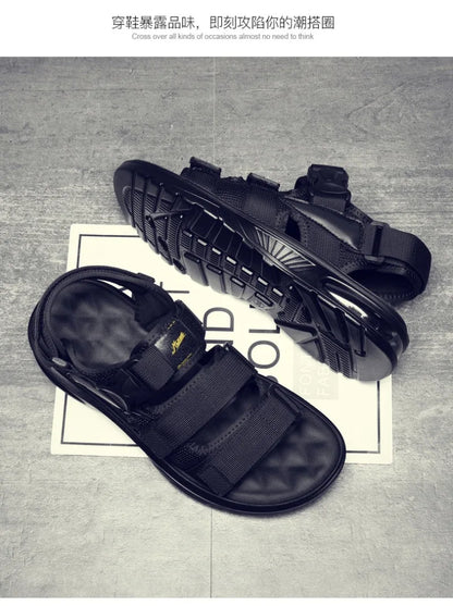 High Quality Men's Sandals Designer Platform Sandals for Men Fashion Outdoor Casual Sports Sandals 2025 Summer Beach Sandalias