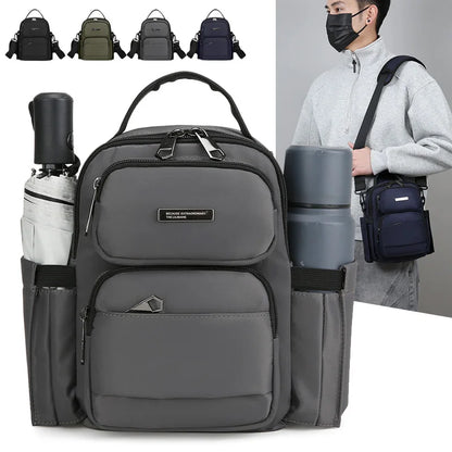 Men's Bag Outdoor Travel Shoulder Bag High Quality Nylon Crossbody Bags For Man Multi Functional Men's Handbag Bag Waist Packs