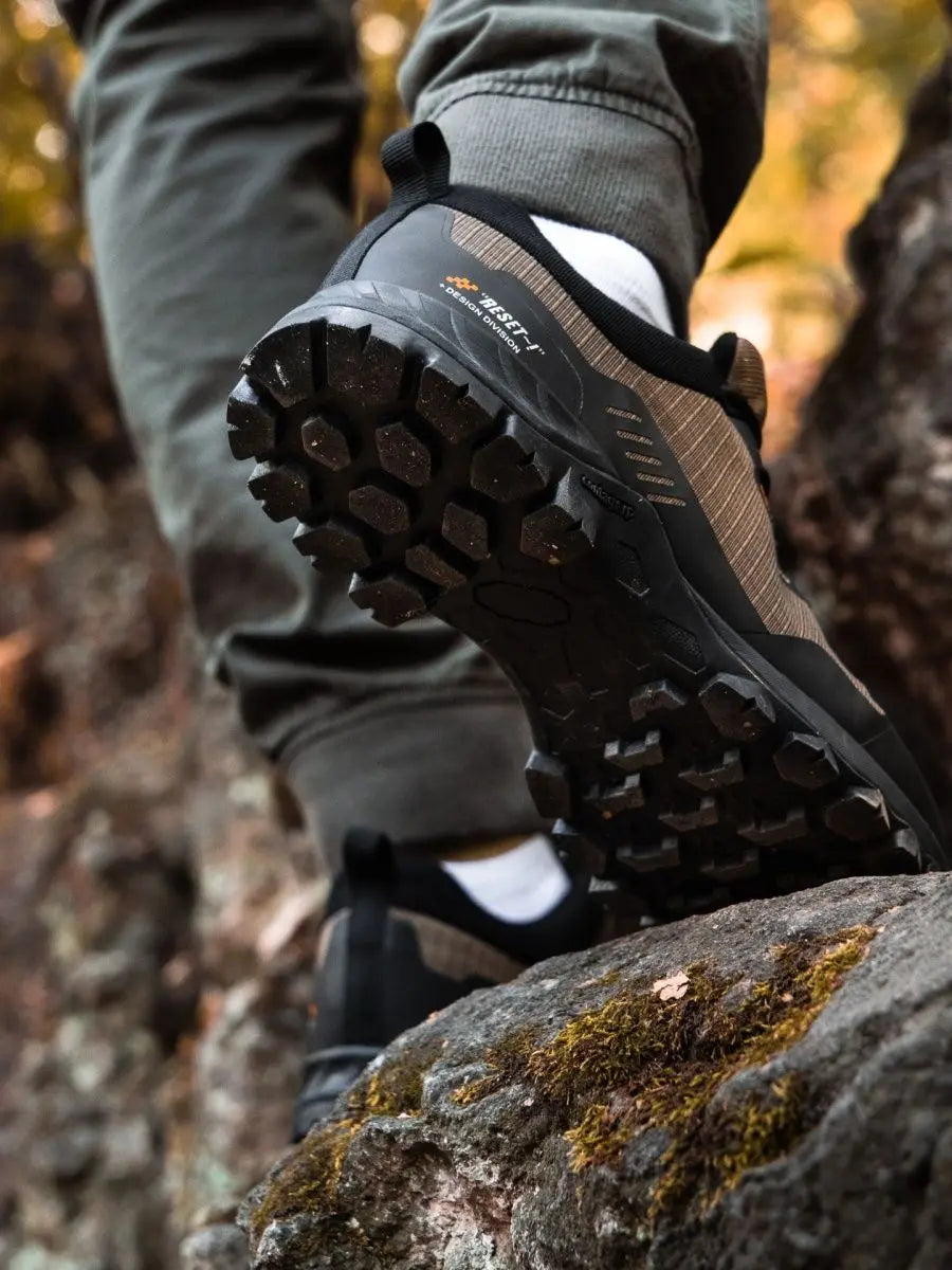 Baasploa Men Hiking Shoes New Outdoor Climbing Waterproof Non-slip Wear-resistant Sneakers Male Casual Lace-Up Walking Shoes ﻿