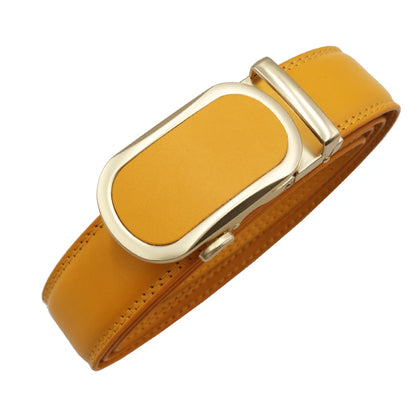 Women man Genuine Leather Belt For Female Strap Casual All-match Ladies Adjustable Belts Designer Automatic man belt buckle