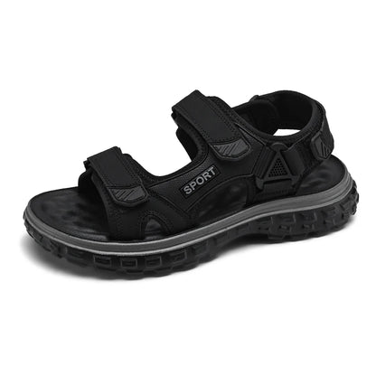 Sandals men summer fashion new style outdoor wear soft sole wear-resistant anti slip anti odor breathable dual-use beach sandals