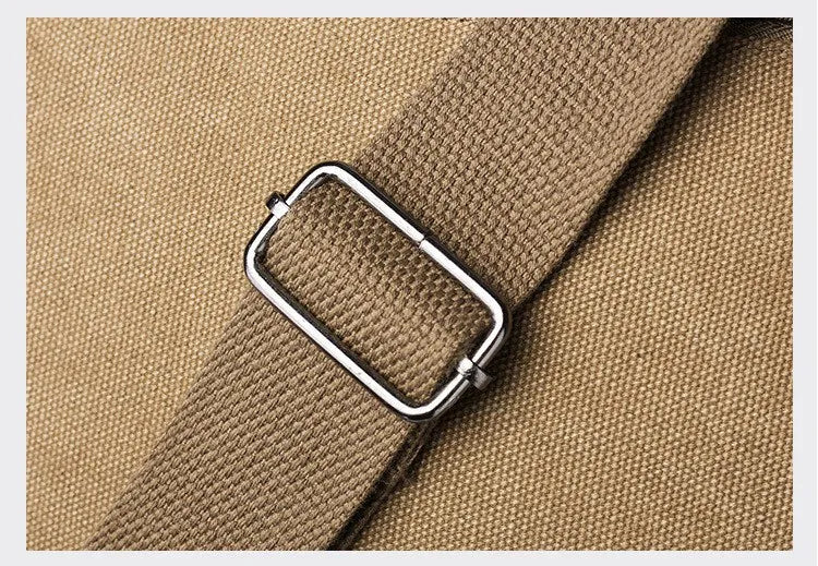 Men Canvas Shoulder Bags Casual Tote Travel Men's Crossbody Bag Luxury Messenger Bags Fashion High Quality Handbag