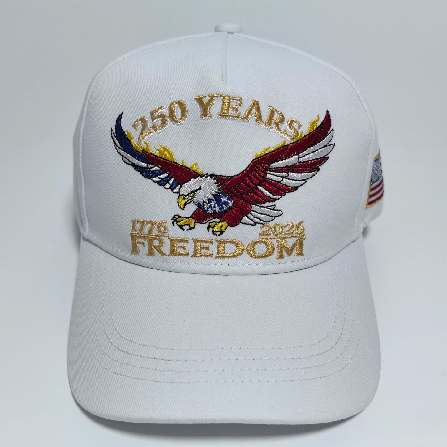 One USA 250th Anniversary Embroidered Baseball Cap Suitable for both men and women An ideal choice for personal use or as a gift