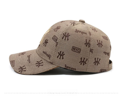 Fashion New High Quality Women Men Cap Hat Cool Lady Male MY Letters Baseball Cap Outdoor Visors Sun Cap Hat For Women Men