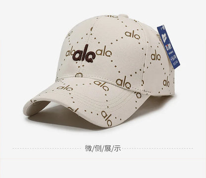 Hats Spring/Summer Ins Trendy Embroidered Baseball Hats - Duck Tongue Hats Men's and Women's Casual Versatile Sunshade Hats