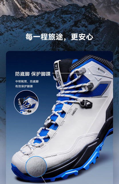 KAILAS 2026 New MT5-3 GTX MID Hiking Shoes Men Waterproof Anti Slip EVA Cushioning Climbing Shoes KS2612127