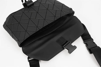High-quality Fashion Men's Crossbody Bag Geometric Shoulder Messenger Bag Men Back Pack Waist Bag Crossbody Bags for Men Satchel