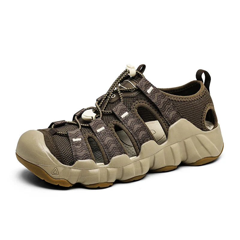 Brand Summer Men's Sandals Fashion Design Beach Men Sandals Outdoor Couple Wading Sandals Non-slip Flat Men Sneakers Size 35-46