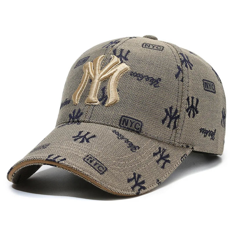 Fashion New High Quality Women Men Cap Hat Cool Lady Male MY Letters Baseball Cap Outdoor Visors Sun Cap Hat For Women Men