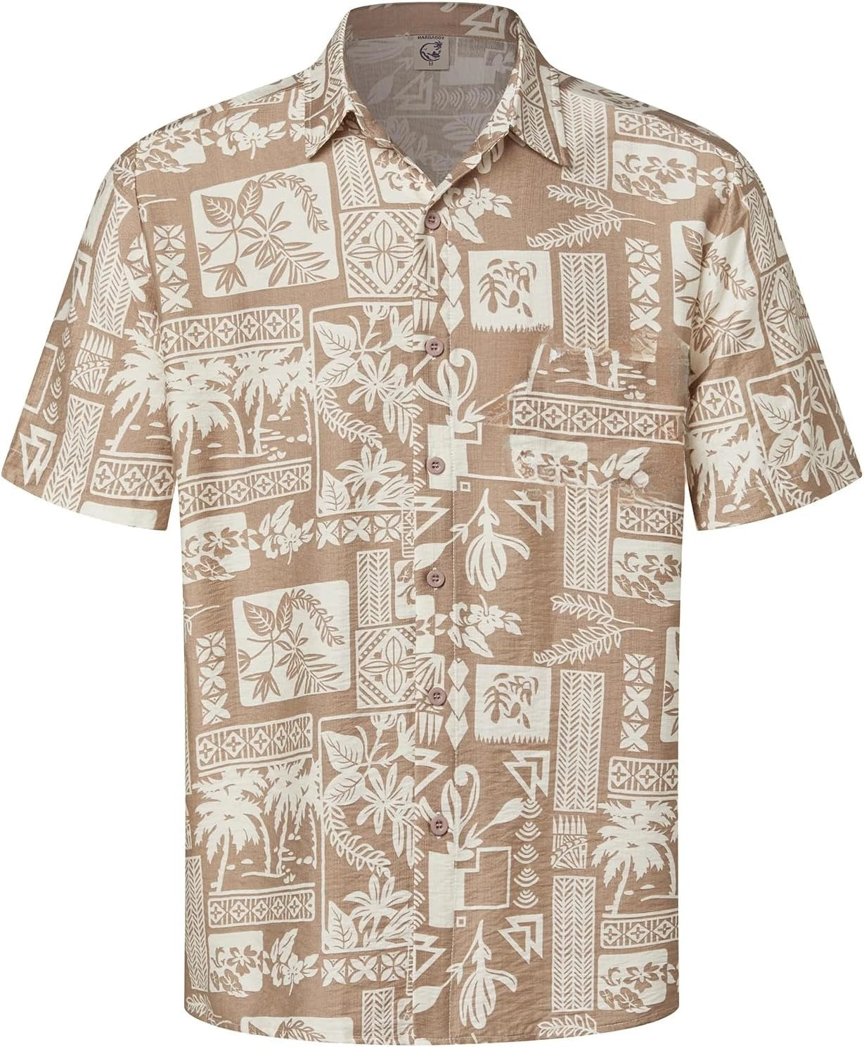 Men's Coconut Tree 3D Print Shirt for Summer - Quick-Drying, Loose Fit, Suitable for Everyday Wear, Perfect for Beach Vacations