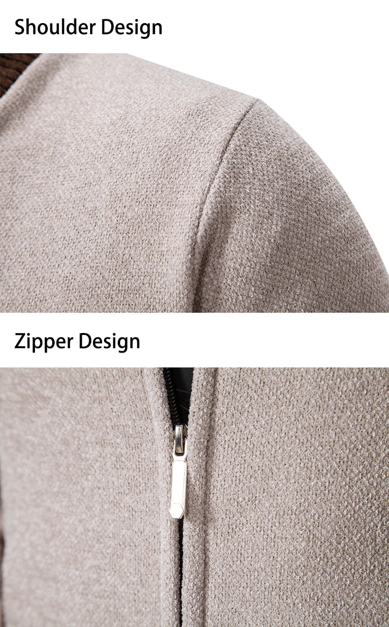 Vintage Men Knitted Sweaters Cadigan Men's Casual Fashion Button Up Cardigans Jackets Autumn Winter Jumper Coat