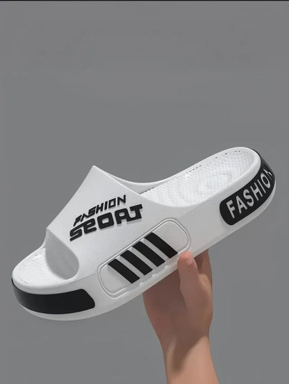 Men's and Women's Professional Design Large Size Eva Slippers Trendyy Student Couple Slippers Outdoor Wear Non-Slip Slippers Women's Summer
